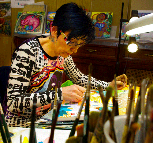 carolina cuadrillero artista naif